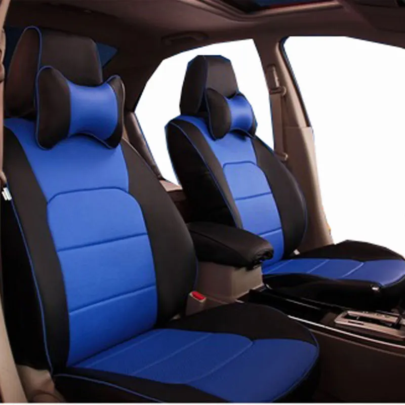 Кожаный чехол Carnong для автомобильного сиденья Toyota Landcruiser PRADO 2014. Правым же