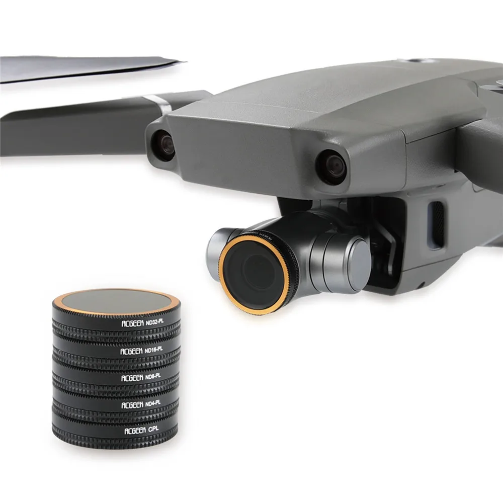 5 шт. объектив фильтр для DJI Мавик 2 Pro увеличить Drone CPL ND4/PL ND8/PL ND16/ PL ND32/PL Камера Gimbal профессиональный объектив Фильтры