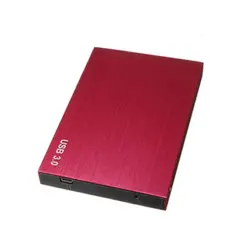 SATA USB 3.0 SATA 2.5 "HD HDD жесткий диск Корпус внешнего корпуса коробки красный