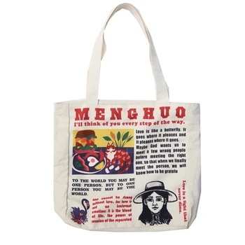 

2019 New Luxury Handbags Handbag Designer Harajuku Printed Shoulder Bag Portable Shopping Bag Reusable Bolsa Feminina