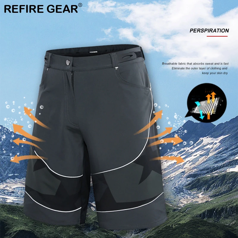 ReFire Gear летние уличные спортивные шорты мужские быстросохнущие походные джоггеры