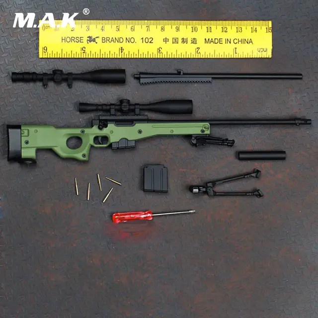 Online Shop <b>1/6</b> Soldier Accessory <b>Weapon</b> Toy AWM/L96A1 Green ...