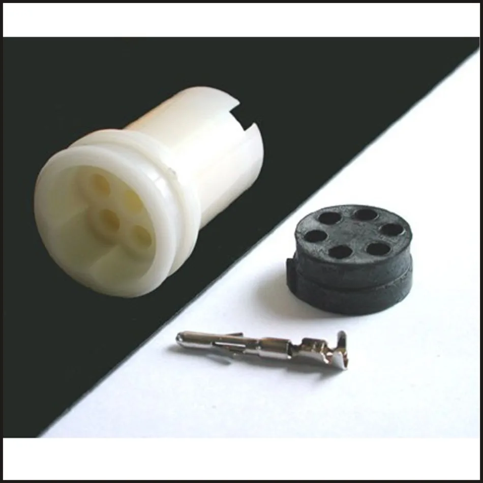 female male wire connector cable auto connector terminal 6 pin