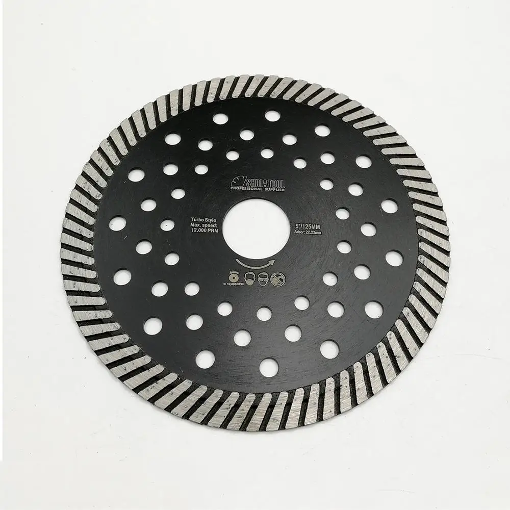 Diatool 2 шт. 5 &quotDiamond горячего прессования Узкое Лезвие Turbo Гранит мрамор бетон