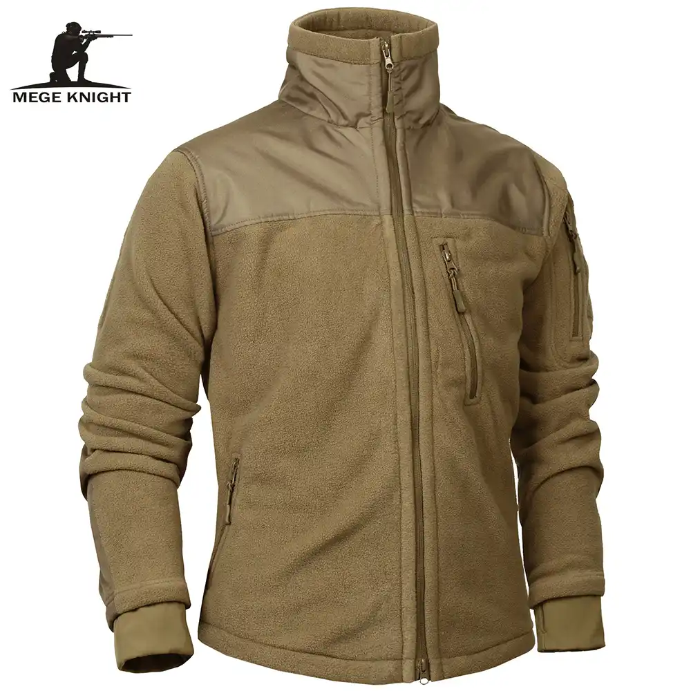 Mege Brand Clothing Tactical Army Military Clothing Fleece Men's Jacket