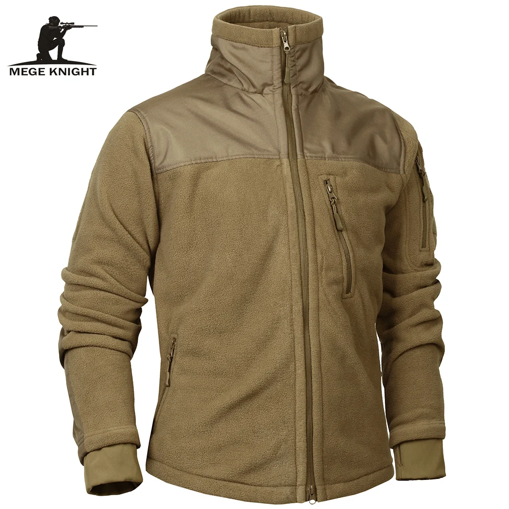Image Mege Brand Tactical Clothing military Fleece Autumn Winter Men s Jacket Army Polar Warm Male Coat Outwear jaquetas masculino
