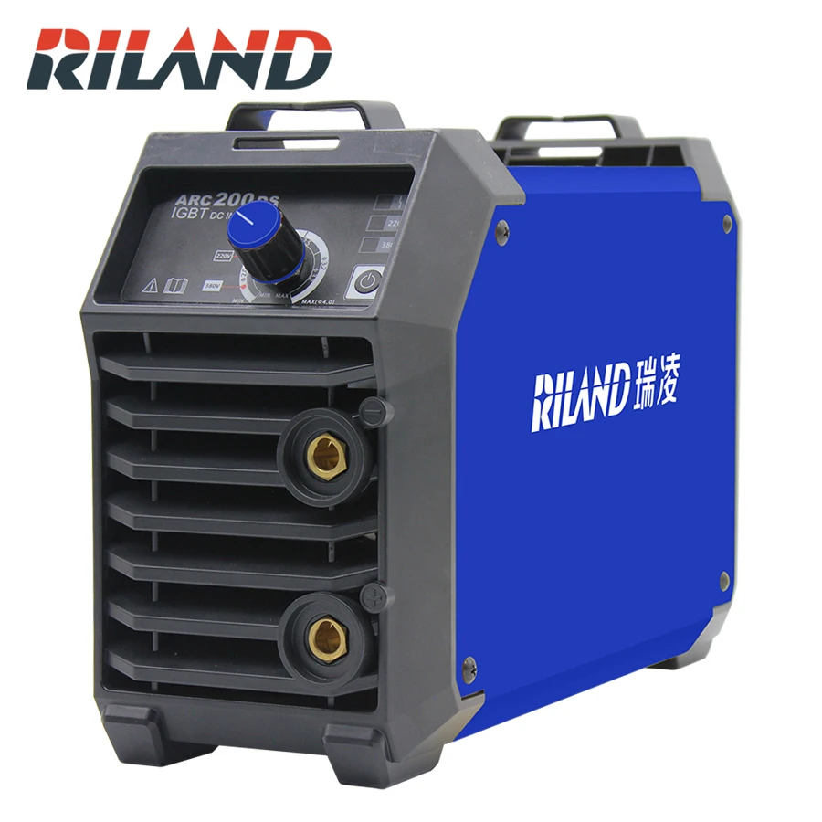 

RILAND Double Voltage 220V 380V ARC 200DS MMA Welding Machine Mini Portable Electric Working ARC MMA Welder Inverter