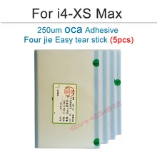 5PCS Original 250um OCA film for iPhone 4s 5 5s 6 6s 6 plus 7 7plus OCA Optical adhesive for Mitsubishi oca Adhesive repair oca ocp java se 7 programmer i