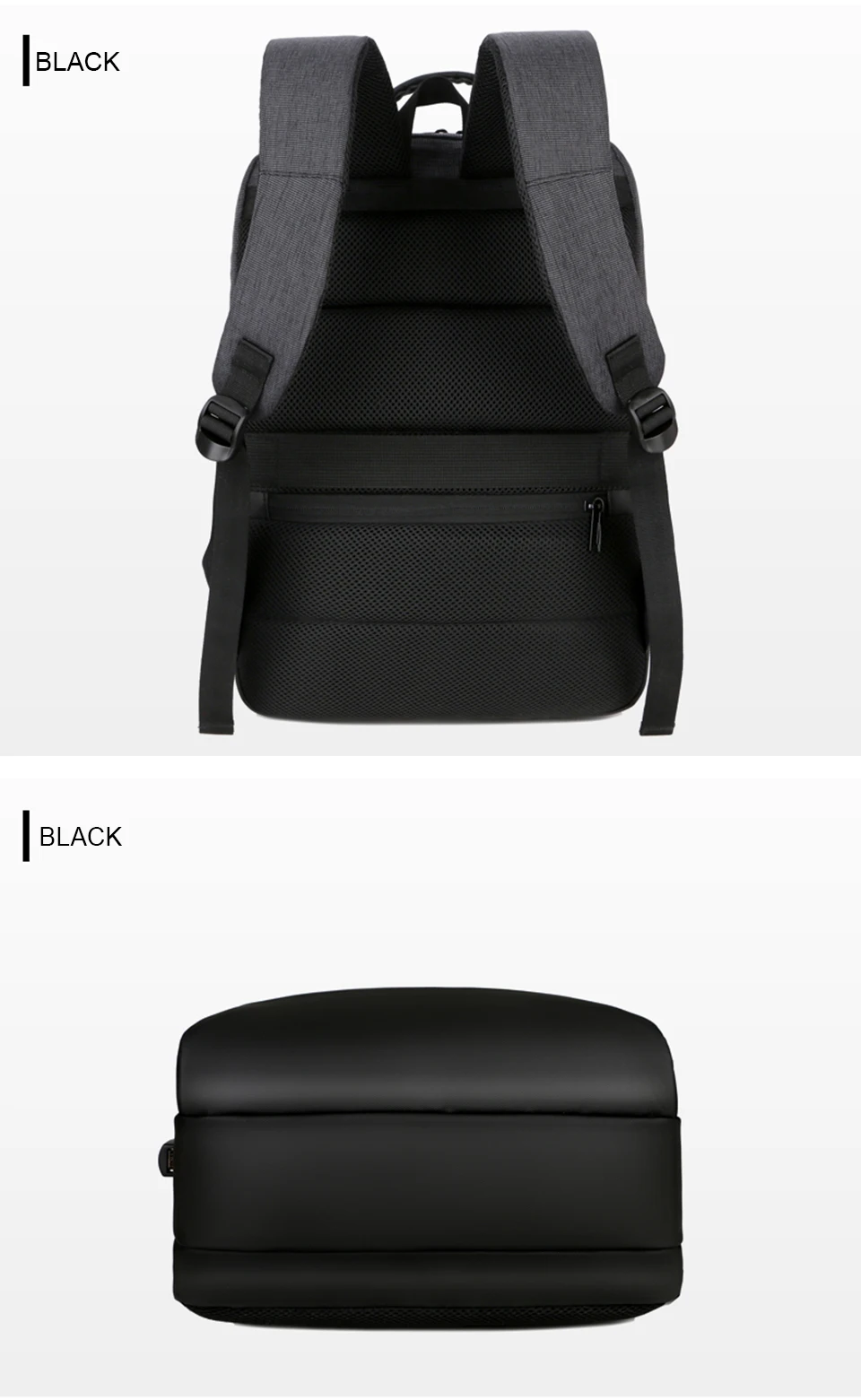 Business Backpack Travel Backpacks 15.6 Inch Laptop Notebook Back Pack Men Waterproof Bagpack Office Women Male USB Charging Bag (9)