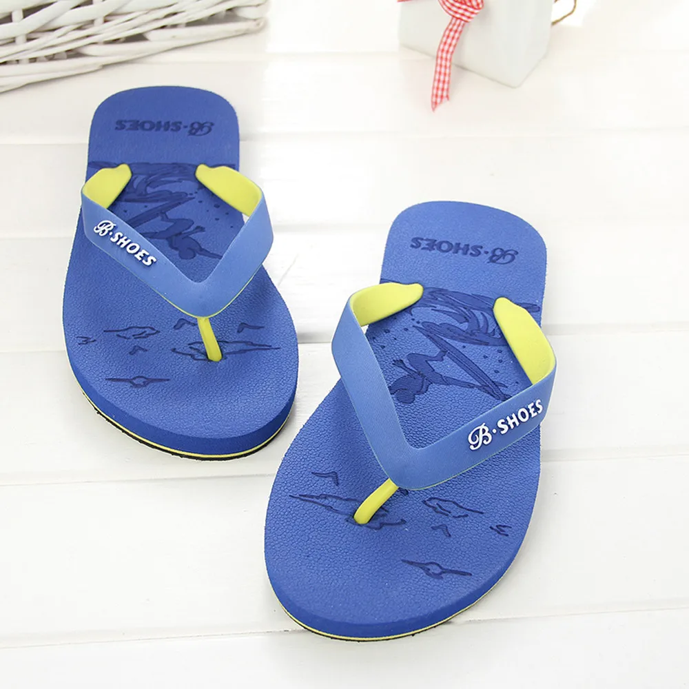 

Summer Men Slippers Anti-Skidding Sandals Slipper Beach&Home Shoes Size40-44 Breathable Soles Footwear Man Casual Flip Flops