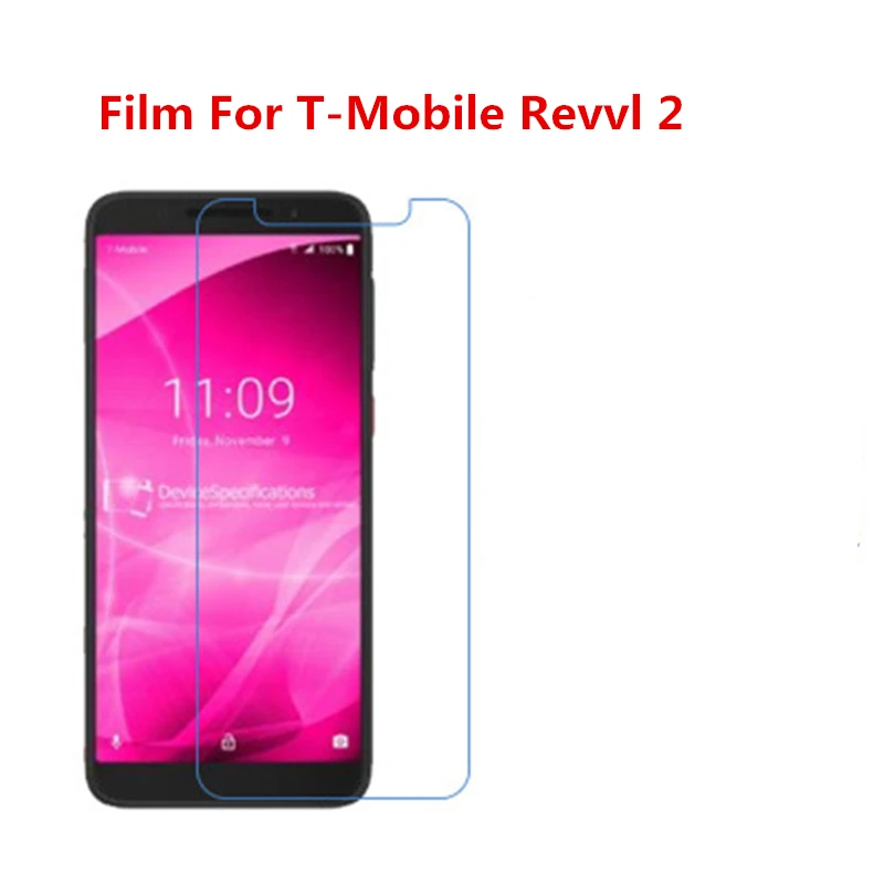 

1/2/5/10 Pcs Ultra Thin Clear HD LCD Screen Guard Protector Film With Cleaning Cloth Film For T-Mobile Revvl 2.