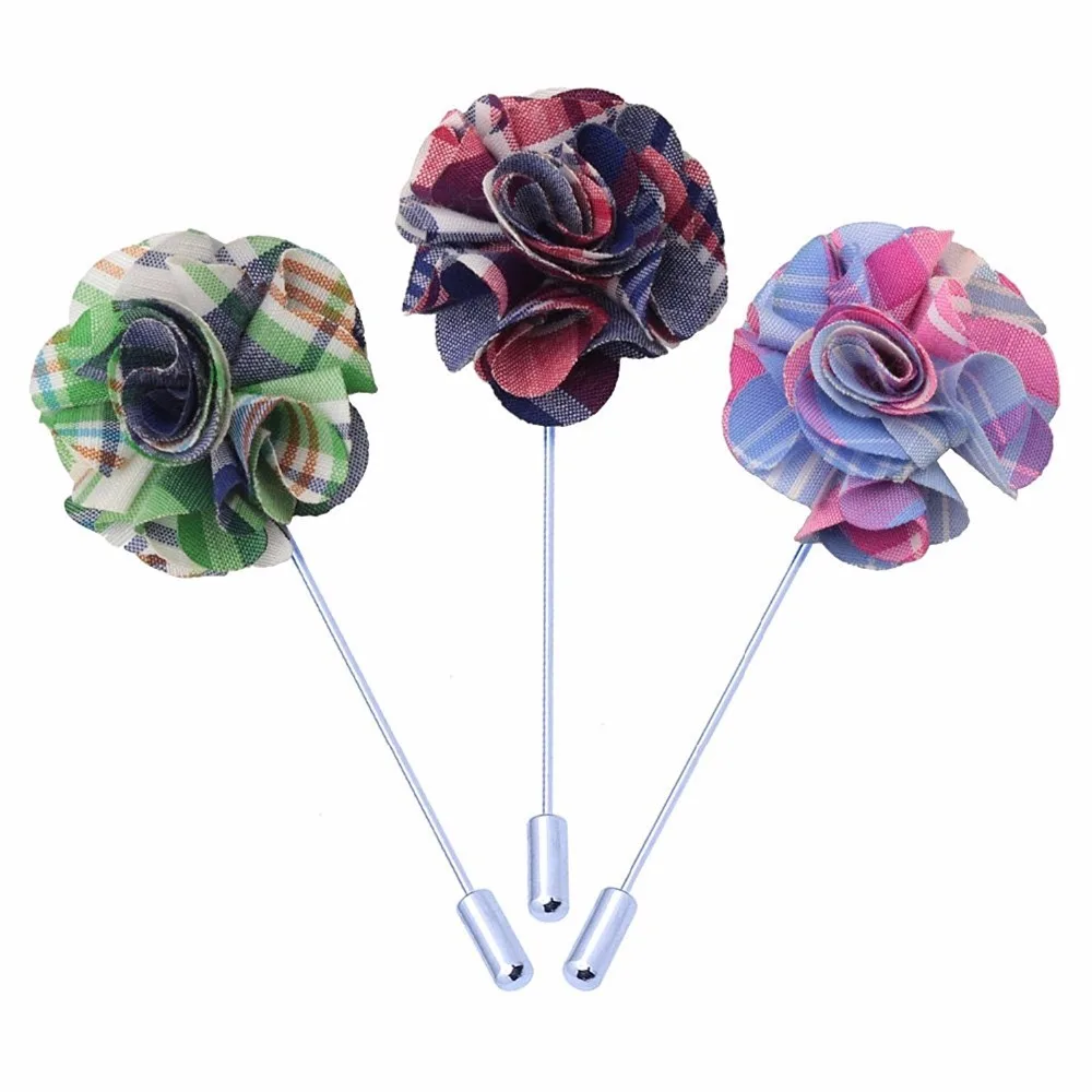 رجل خمر طية صدر السترة دبوس النسيج زهرة التلبيب عصا دبوس الرجال الزفاف حزب دعوى الديكور العروة الصدار الكمال هدية له