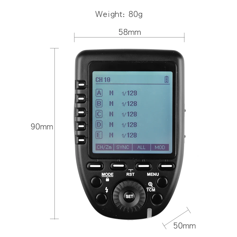 

Godox Xpro-S TTL 2.4G Wireless X system Transmitter Trigger For Sony A77 II A99 A9 A7R III A350 Godox TT685S V860II-S