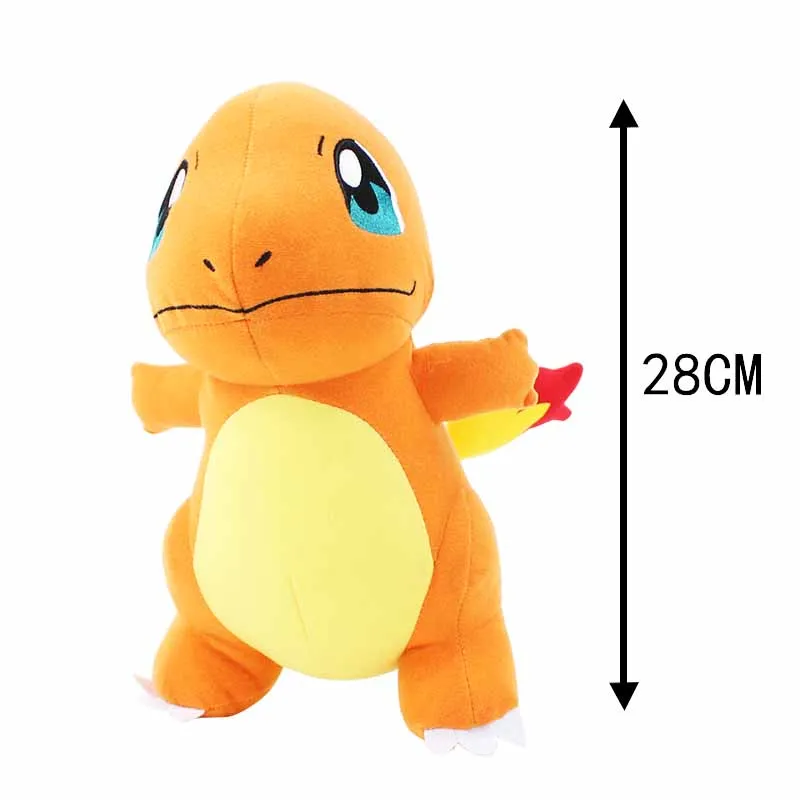 14 см-39 см 24 стиля хиноараши Bounsweet Poipole Typhlosion Turtwig Garchomp Volcarona Charmander Jangmo-o Ampharos плюшевые игрушки - Цвет: 28cm style g