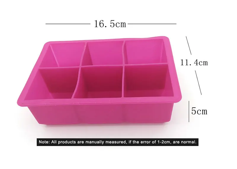Подсластки силиконовые кубики льда розовый лоток форма для выпечки торта квадратная DIY домашнее мыло Форма для теста мороженое кухонный инструмент
