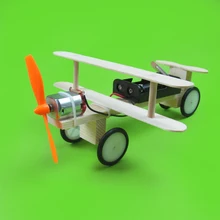 Electric Gliding Aircraft DIY Science Students Model of Manual Materials Science Experiment