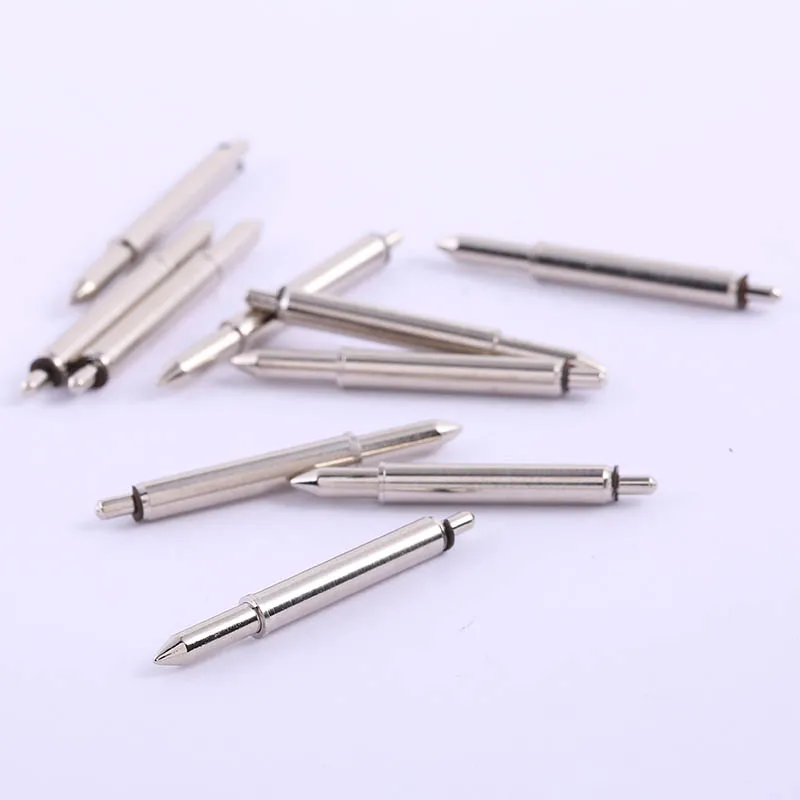 2018 50Pcs New Pointed Positioning Pin (GP-1S) Nickel Plated Spring Thimble Elastic Positioning Pin Electronic Use Accessories