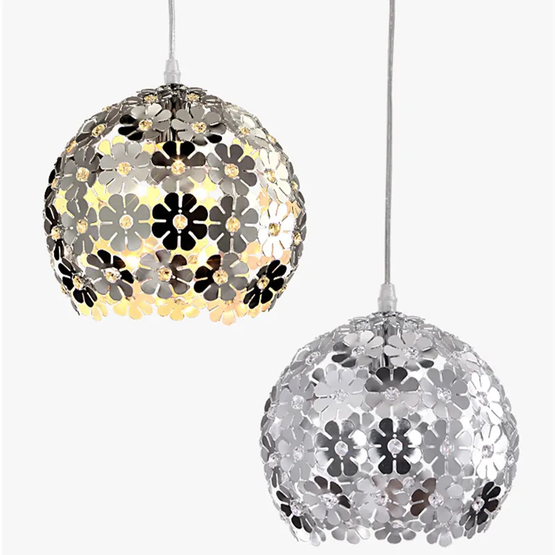 

Modern Pendant Lights Crystal pendant lamp Aluminum Hanging Lamp Light Fixtures Kitchen Lustre luminaire home lighting