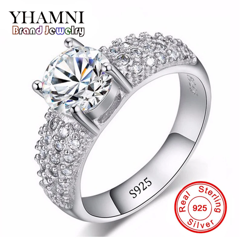 Buy Promotion!!! Fine Jewelry Real Silver Rings for