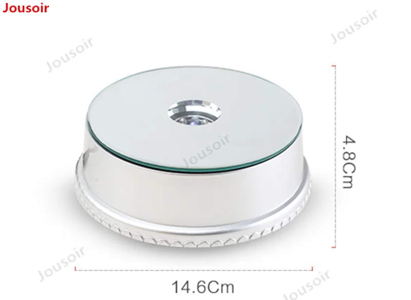 

360-degree electric platform 3KG load-bearing photography rotating table diamond jewelry Shooting Table CD50 T03