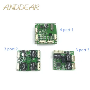 

Mini PBCswitch module PBC OEM module mini size 3/4/5 Ports Network Switches Pcb Board mini ethernet switch module 10/100Mbps