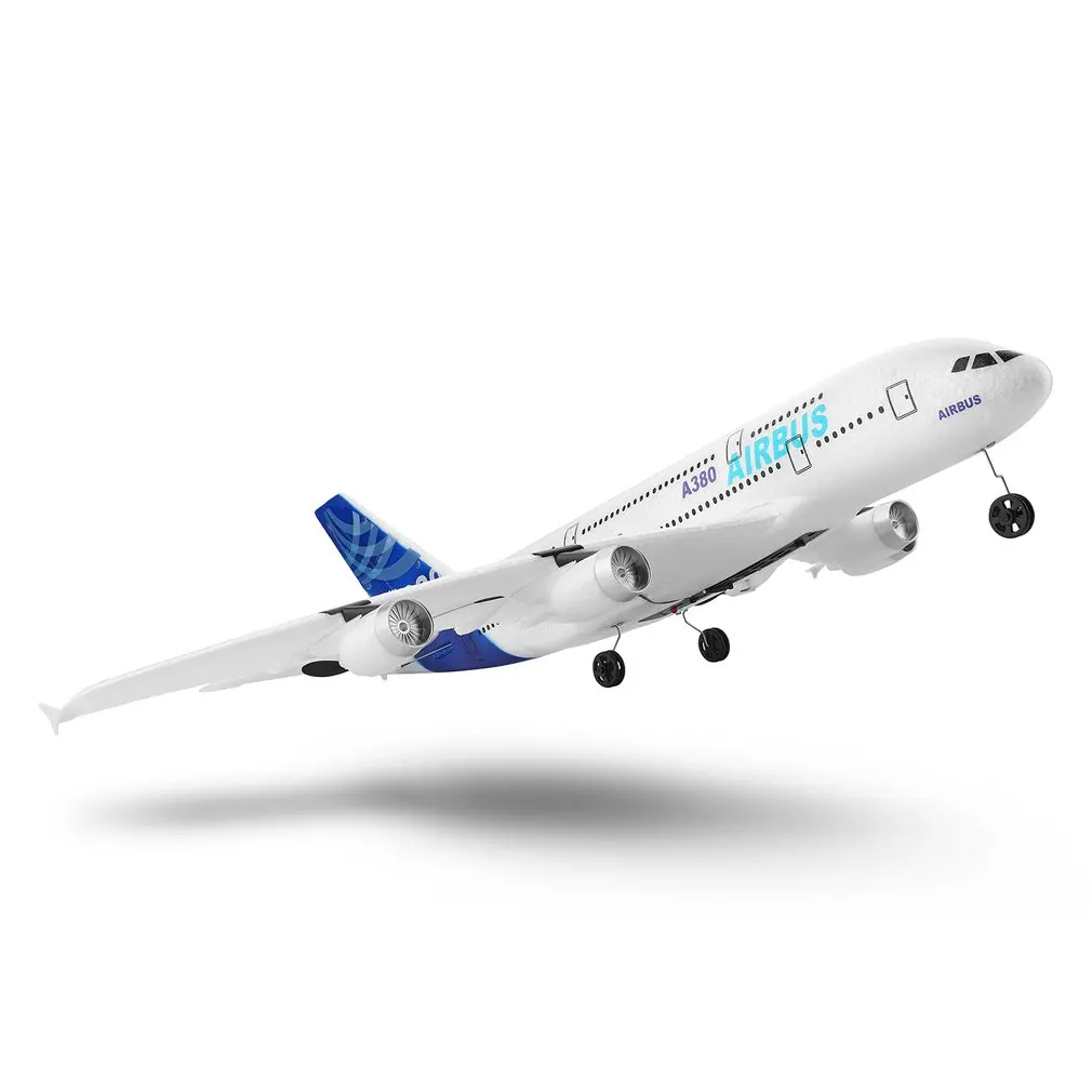 A120-A380 Airbus 2,4 GHz 3CH RC самолет с фиксированным крылом беспилотный аэромодельный летательный аппарат с дистанционным управлением шестиосевые летные игрушки