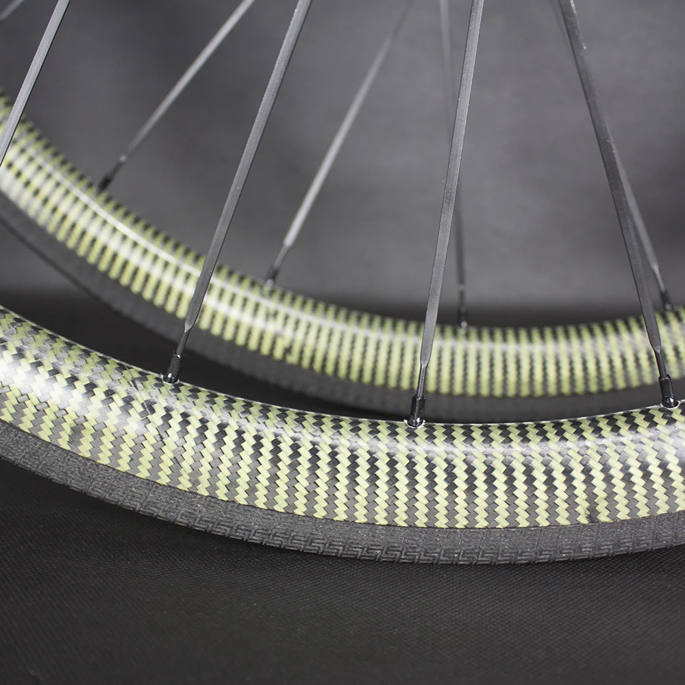 Best Carbon Kevlar Track Wheels 700C 30/35/38/50/60/88/90mm Depth Fixed Gear Track Road With 20/24 Holes 7