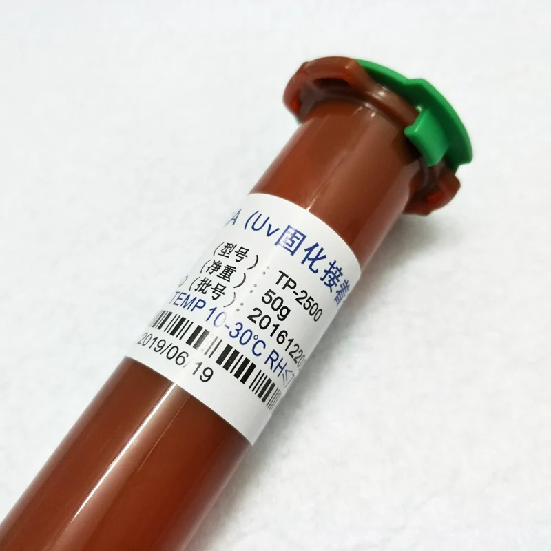 

50G TP-2500 LOCA UV Glue Liquid Optical Clear Adhesive  For Touch Screen Samsung Galaxy IPhone Lcd