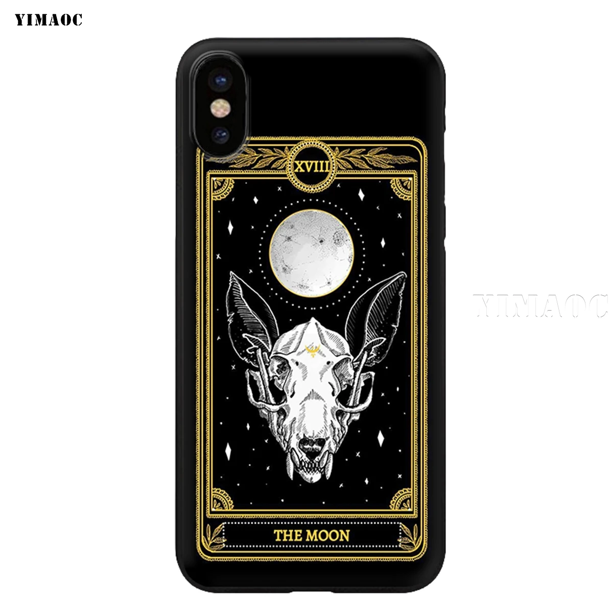 Силиконовый мягкий чехол YIMAOC Death Tarot для iPhone 11 Pro XS Max XR X 8 7 6 6S Plus 5 5S SE - Цвет: 4