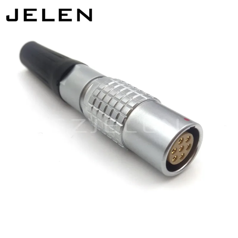 

SZJELEN connector plug 7-pin female PHG.2B.307.CLAD82Z, Camera power connector plug 7-pin (female) Medical Plug