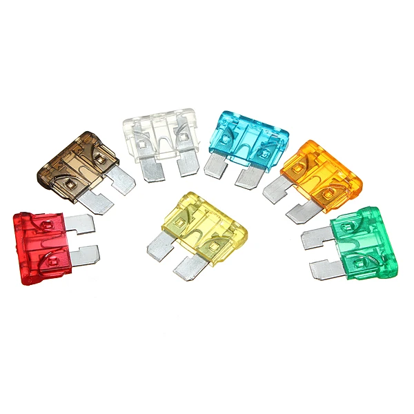 

120Pcs/set Assorted Mixed Standard Blade Fuse For Car Auto Vehicle 5/7.5/10/15/20/25/30A Auto Replacement Parts
