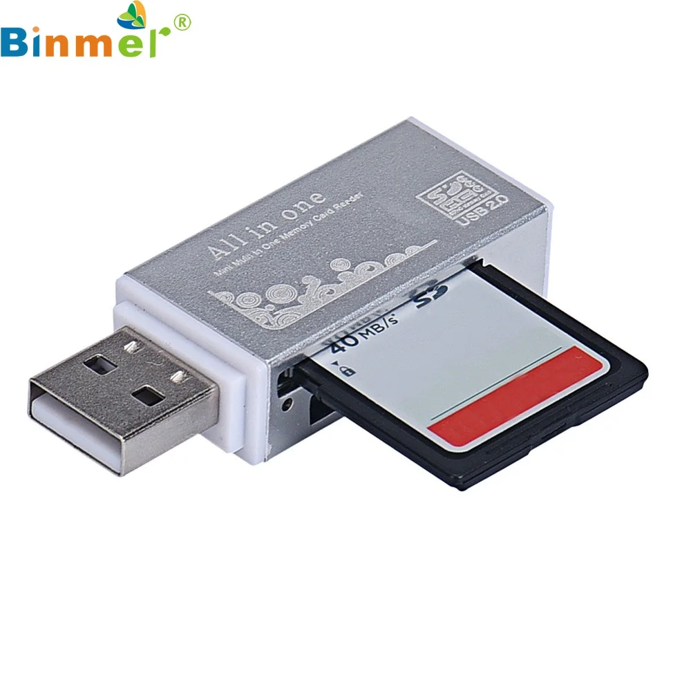 Красивый подарок Новый USB 2.0 все в 1 Multi чтения карт памяти оптовая цена Jun16