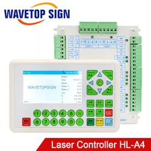 WaveTopSign CO2 система лазерного контроллера HL-A4 24 В 2А использование для лазерной гравировки и резки веб-функции