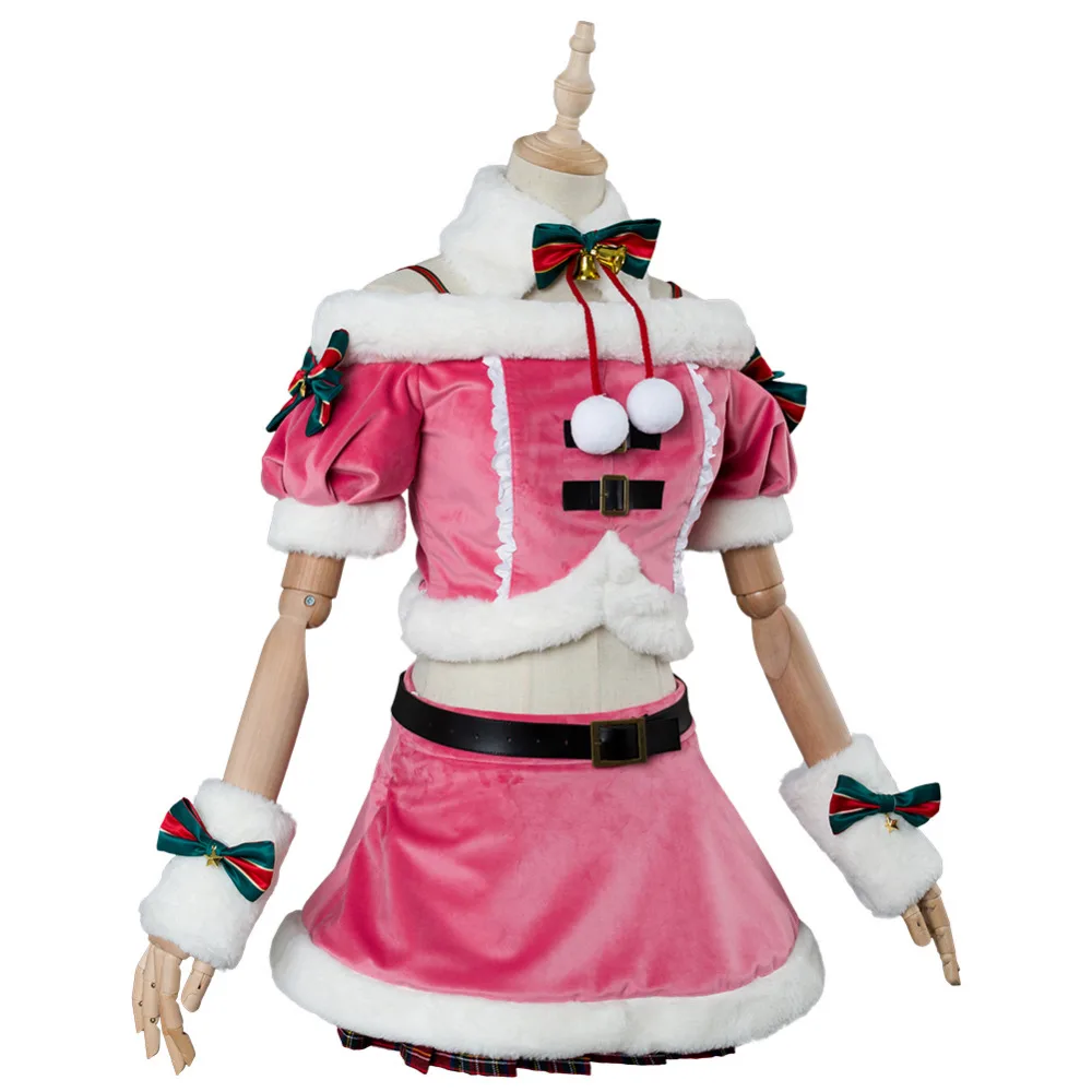 Рождественское платье для девочек Карнавальный костюм A. I. Channel Kizuna AI
