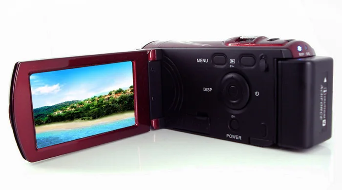 Цифрового видео Камера с 3 ''TFT Дисплей и 16X цифровой зум/видео Камера 270 градусов вращение Экран HDV-666 мини Камера DV