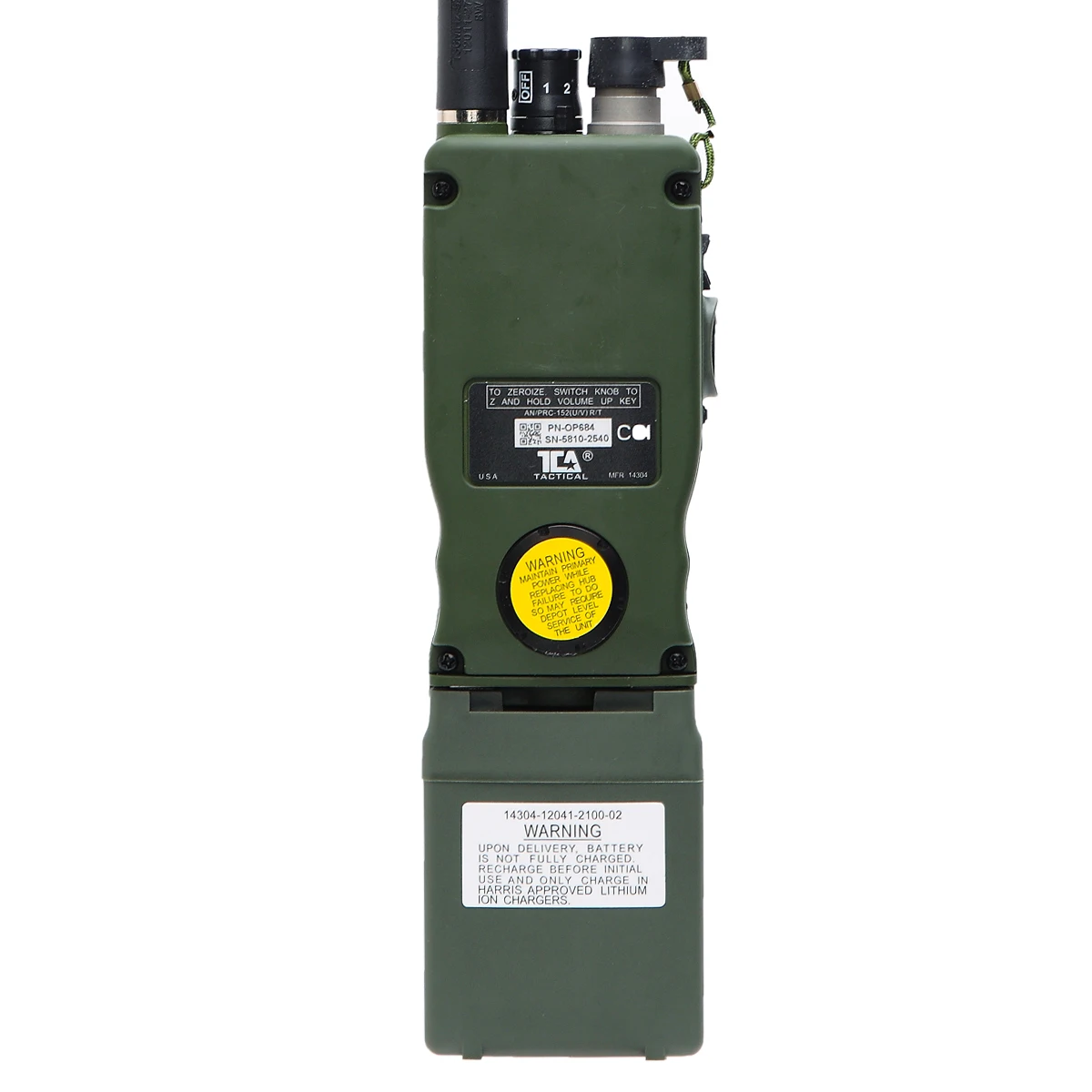 TCA AN/PRC 152A(UV) IPX7 армейский тактический CS VHF UHF двухдиапазонный военный MBITR