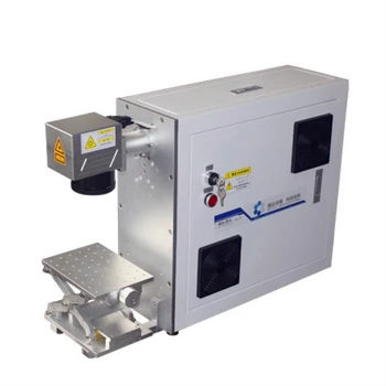 

Free shipping 30w fiber laser marking machine / laser marking machine portable colorful fiber marking machine / metal marking
