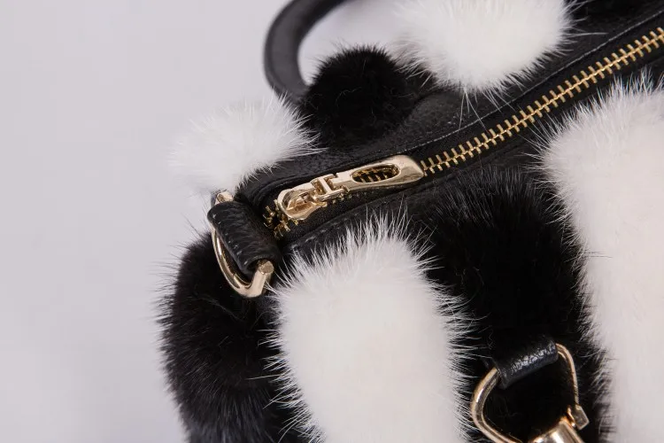 Cheap real fur bags