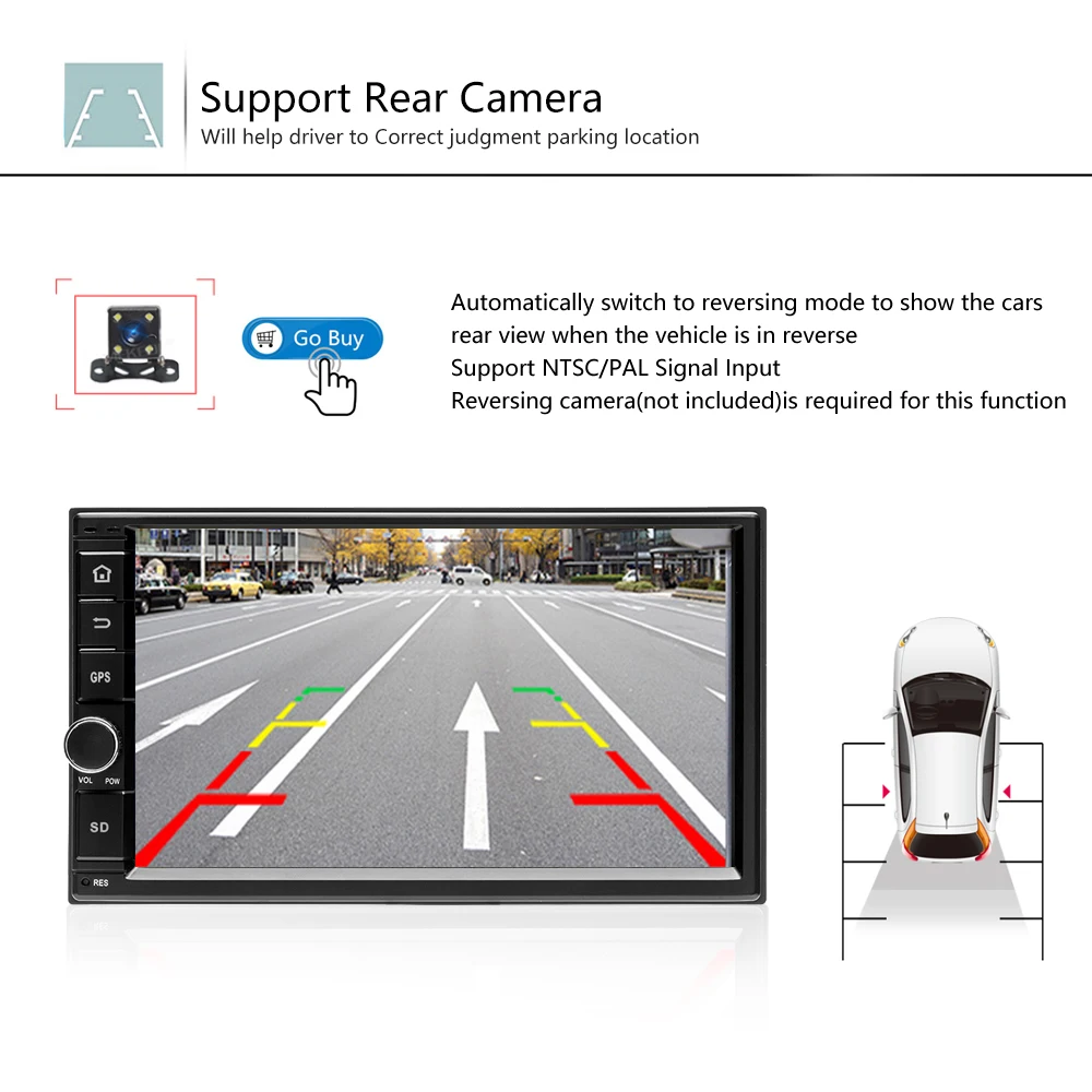 Perfect AMPrime 2 Din Car Radio 7