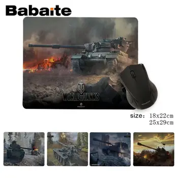 

Babaite World of tanks Computer Gaming Mousemats small Mouse pad PC Computer mat 18x22cm