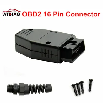 

2pcs OBD Male Plug OBD2 16Pin Connector OBDII Adaptor OBDII Connector J1962 OBD2 Connector in stock