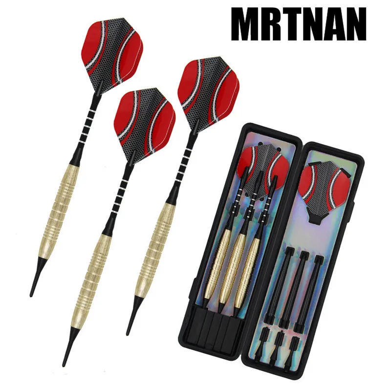 

3pcs/box soft tip darts 18g indoor needle throwing skill darts sports game high quality