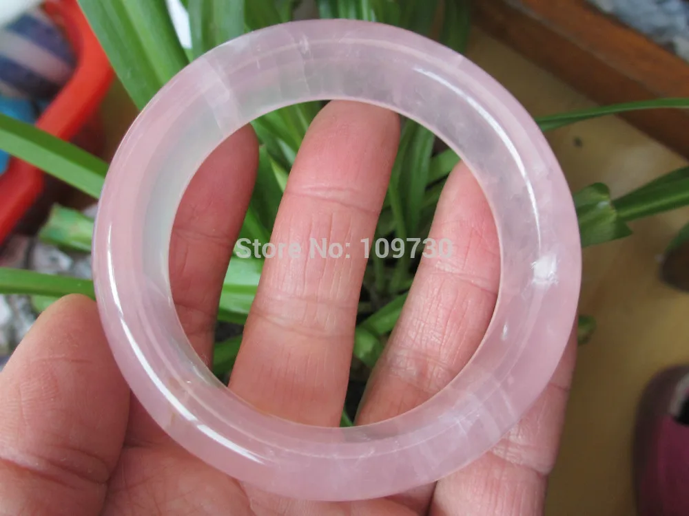 

001311 AAA+++ NATURAL PRETTY ROSE QUARTZ CRYSTAL BRACELET HEALING