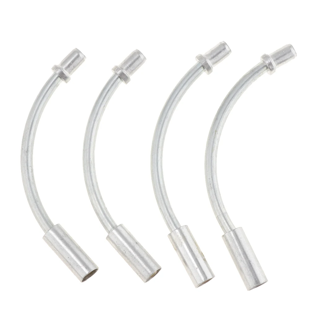 20 Pieces 90 Degree Bicycle Bike Flexible V Brake Tube Cable Noodle Guide Hoses