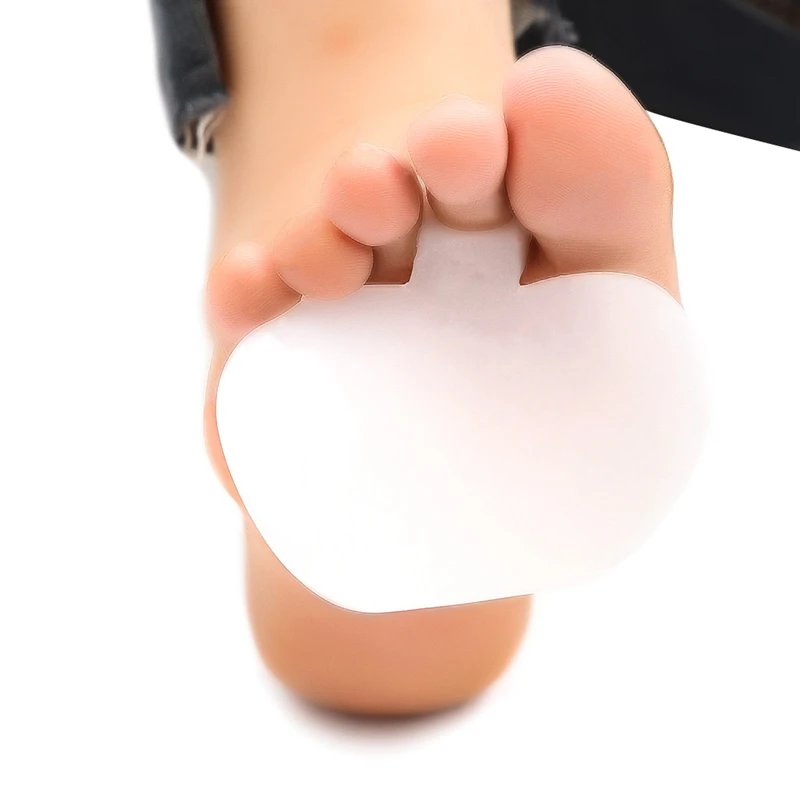 2pcs thick Medical Silicone Toe Pads Gel Forefoot Pad Feet Care High