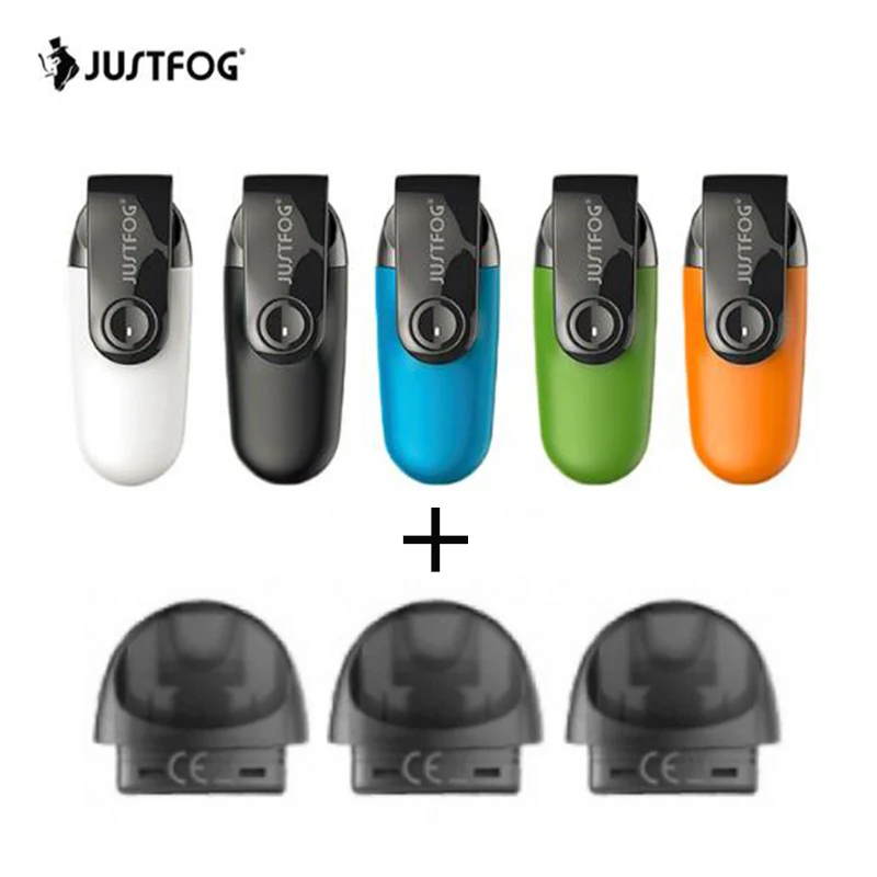 

Original Justfog C601 Kit with dust-proof cap 650mAh built-in battery Portable Pod System Kit PK justfog minifit kit