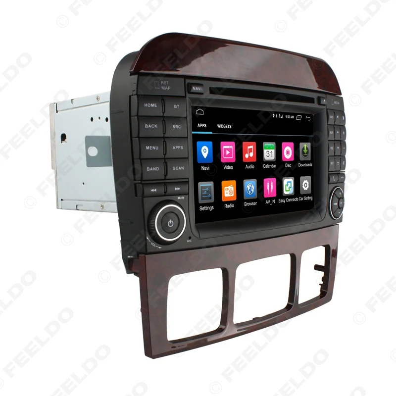 Top FEELDO 7" Android 6.0 (64bit) 2G/16G/4G LTE Car DVD GPS Radio Head Unit For Mercedes Benz S W220 S280/S320/S350/S400/S430/S500 2 Top FEELDO 7" Android 6.0 (64bit) 2G/16G/4G LTE Car DVD GPS Radio Head Unit For Mercedes Benz S W220 S280/S320/S350/S400/S430/S500 2
