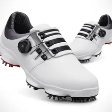 Горячая распродажа! PGM обувь для гольфа дышащая водонепроницаемая Спортивная обувь летние Нескользящие мужские кроссовки с пряжкой