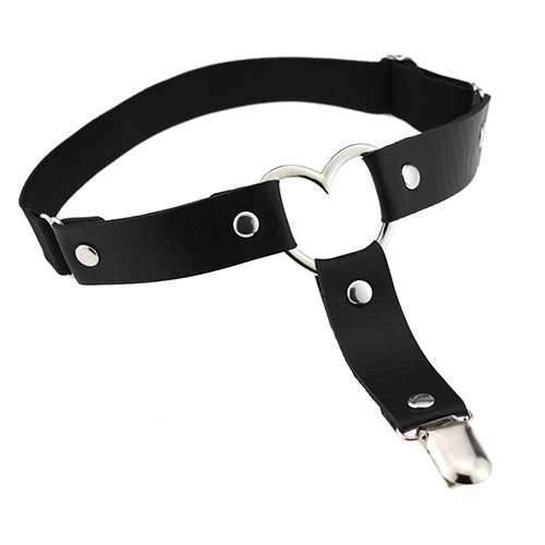 Female Women Sexy Harajuku Elasticity Heart Faux Leather Harness Tight Suspender Punk Strap Leg Ring Garter Belts Bondage Belt Female Women Sexy Harajuku Elasticity Heart Faux Leather Harness Tight Suspender Punk Strap Leg Ring Garter Belts Bondage Belt