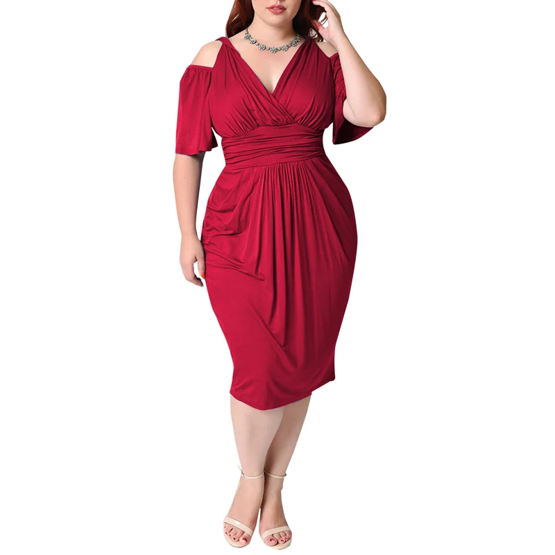 Plus Size Dresses For Women Summer Party Dress 2018 Female Bodycon